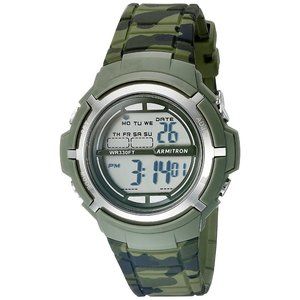 Armitron Sport Unisex 45/7045 Digital Chronograph Resin Strap Watch